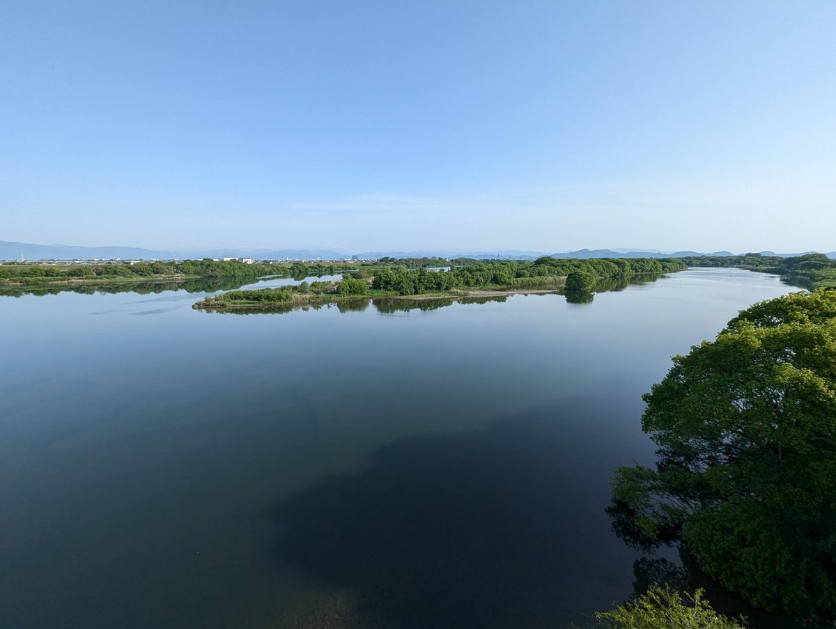 Early Morning Riverside View, Hashima Gifu