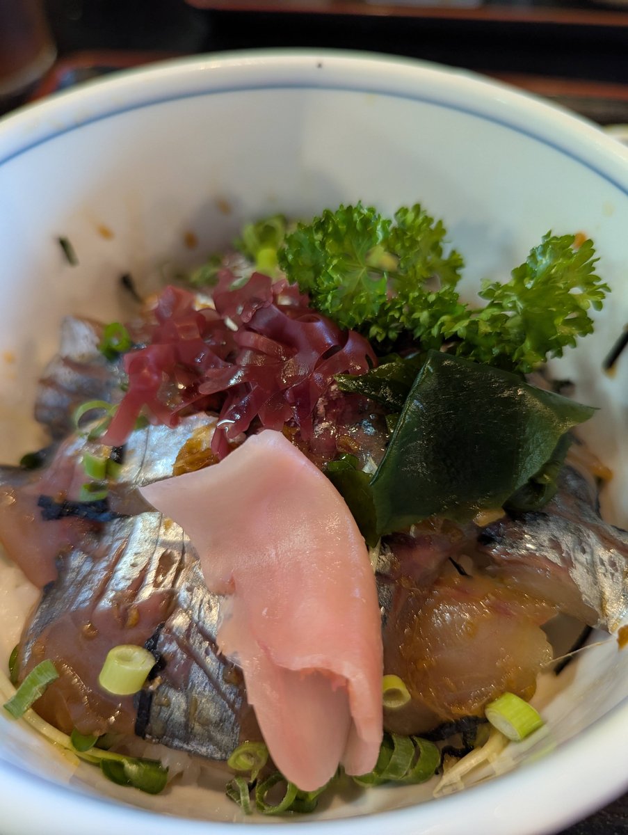 Fresh Sushi Bowl in Manazuru, Kanagawa