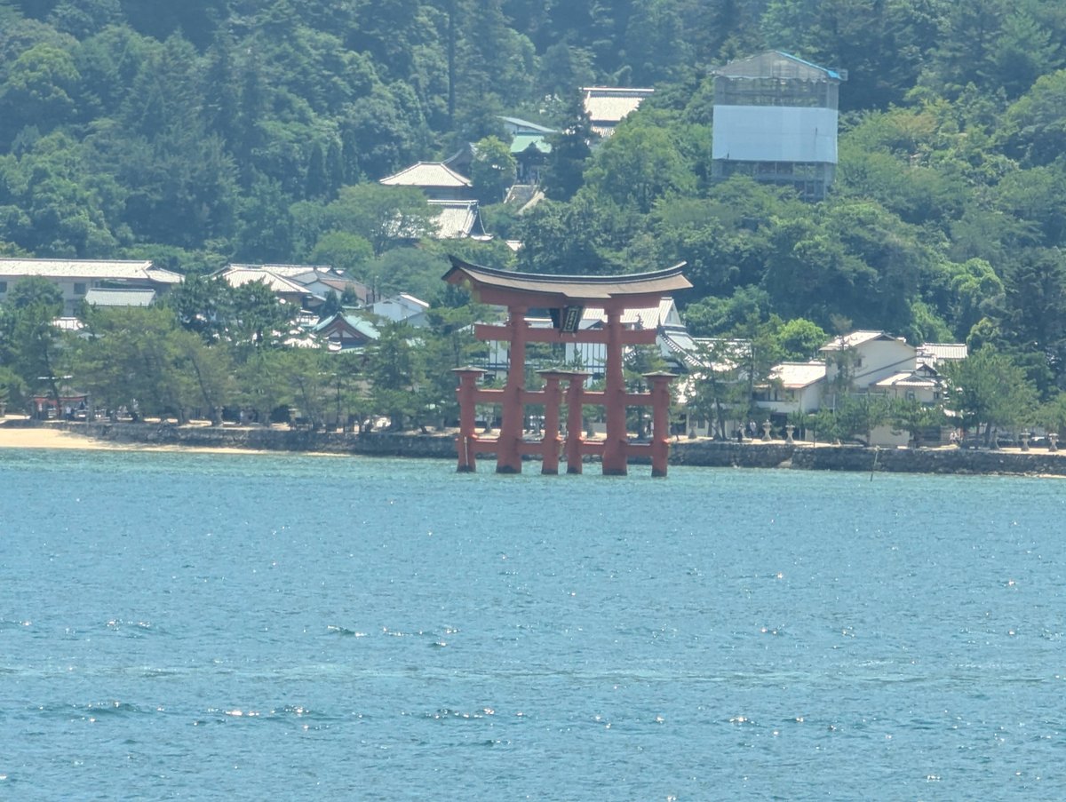 Itsukushima Shrine's Floating Torii from Miyajimaguchi, Hiroshima photo 5
