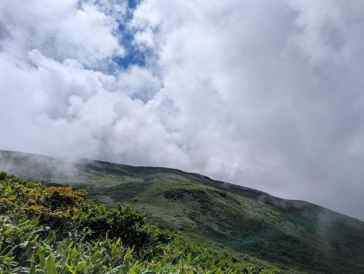Mt. Chōkai Volcano View from Yuza, Yamagata