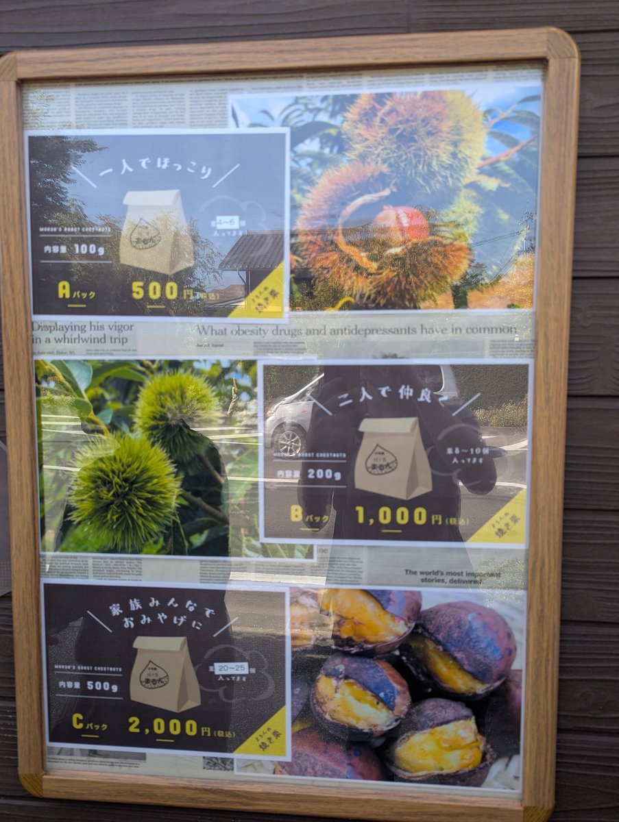 Chestnut Sweets Market, Obuse Nagano
