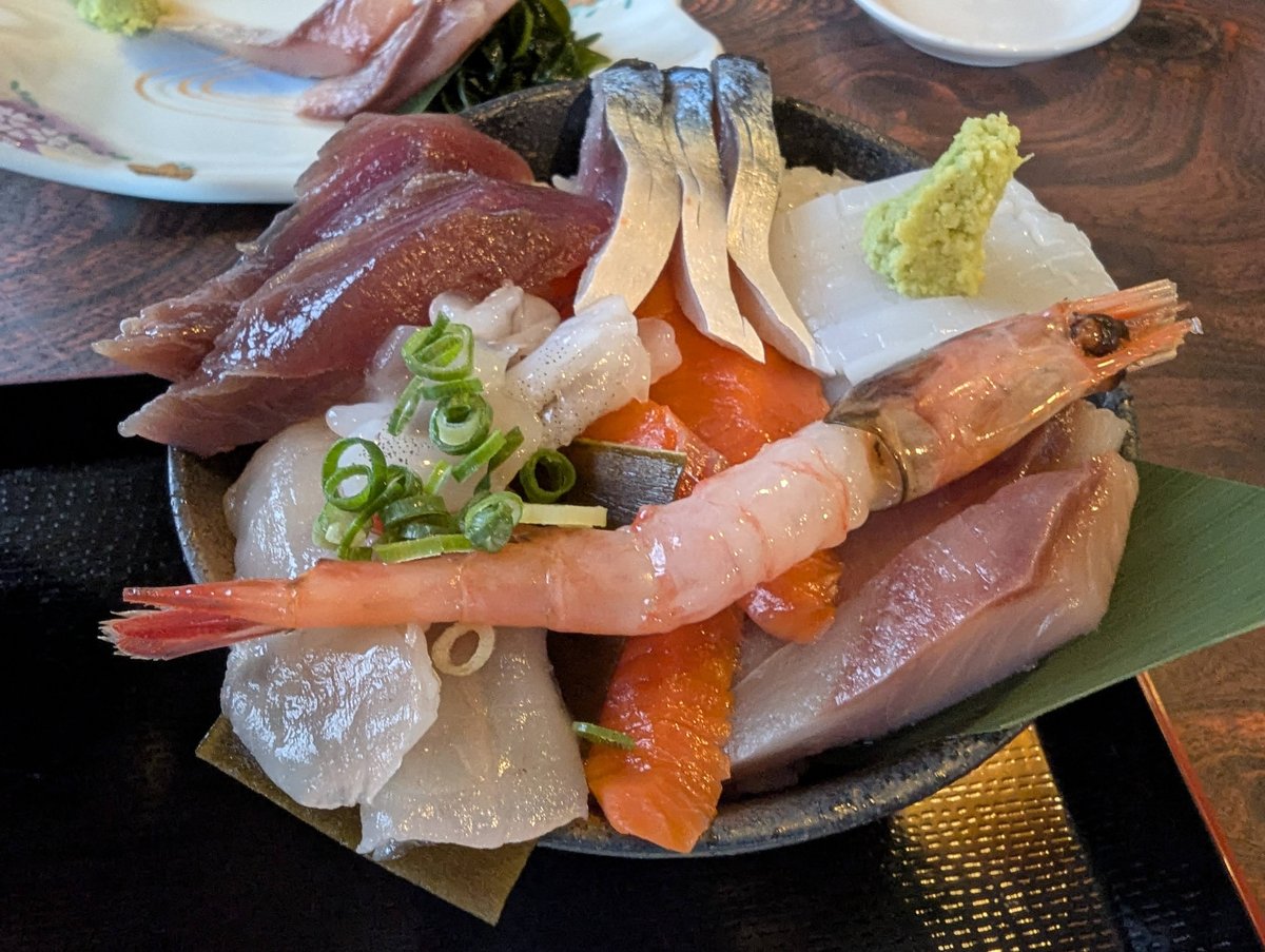 Fresh Squid Sushi at Iseomachi Market, Himi Toyama photo 2
