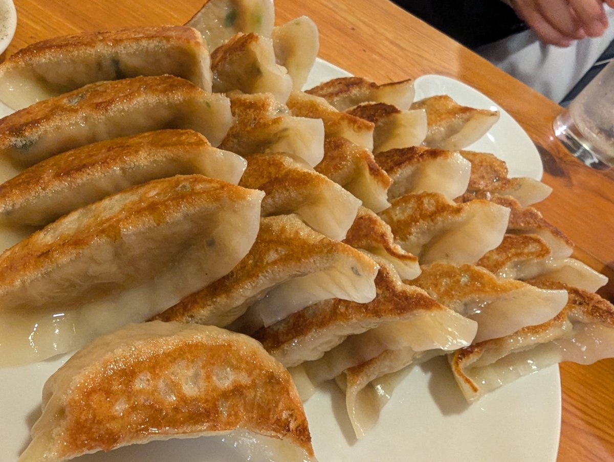 Crispy Gyoza in Nogecho, Yokohama