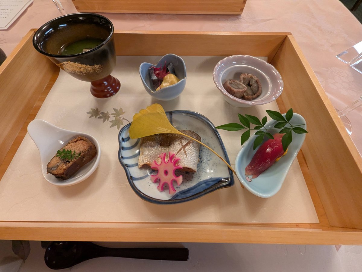 Kaiseki Lunch in Ogata, Akita Prefecture