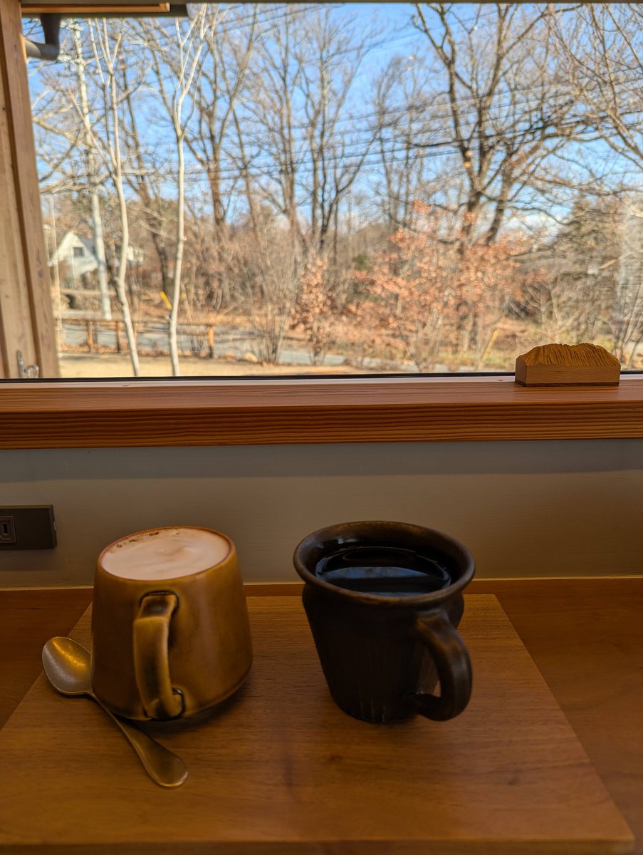 Winter Café View in Oizumicho-Nishiide, Yamanashi