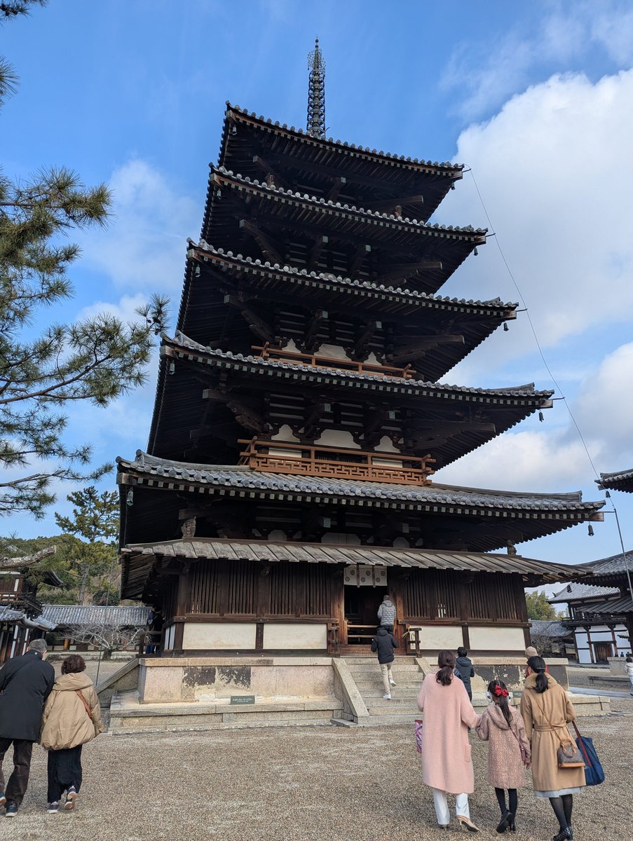 Horyuji Temple, Ikaruga — Ancient Wooden Halls, December Light photo 2