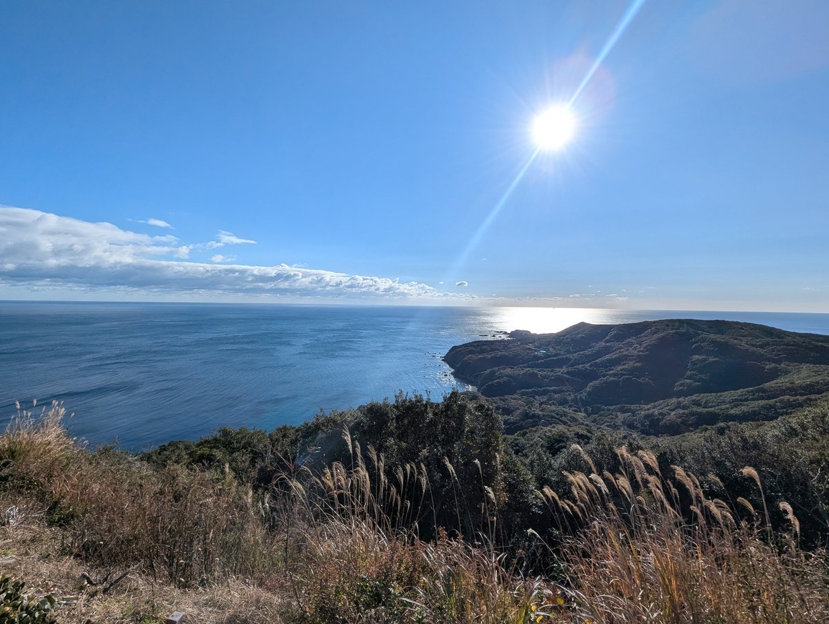 Coastal Cliffs & Pampas Grass, Uramuracho Toba