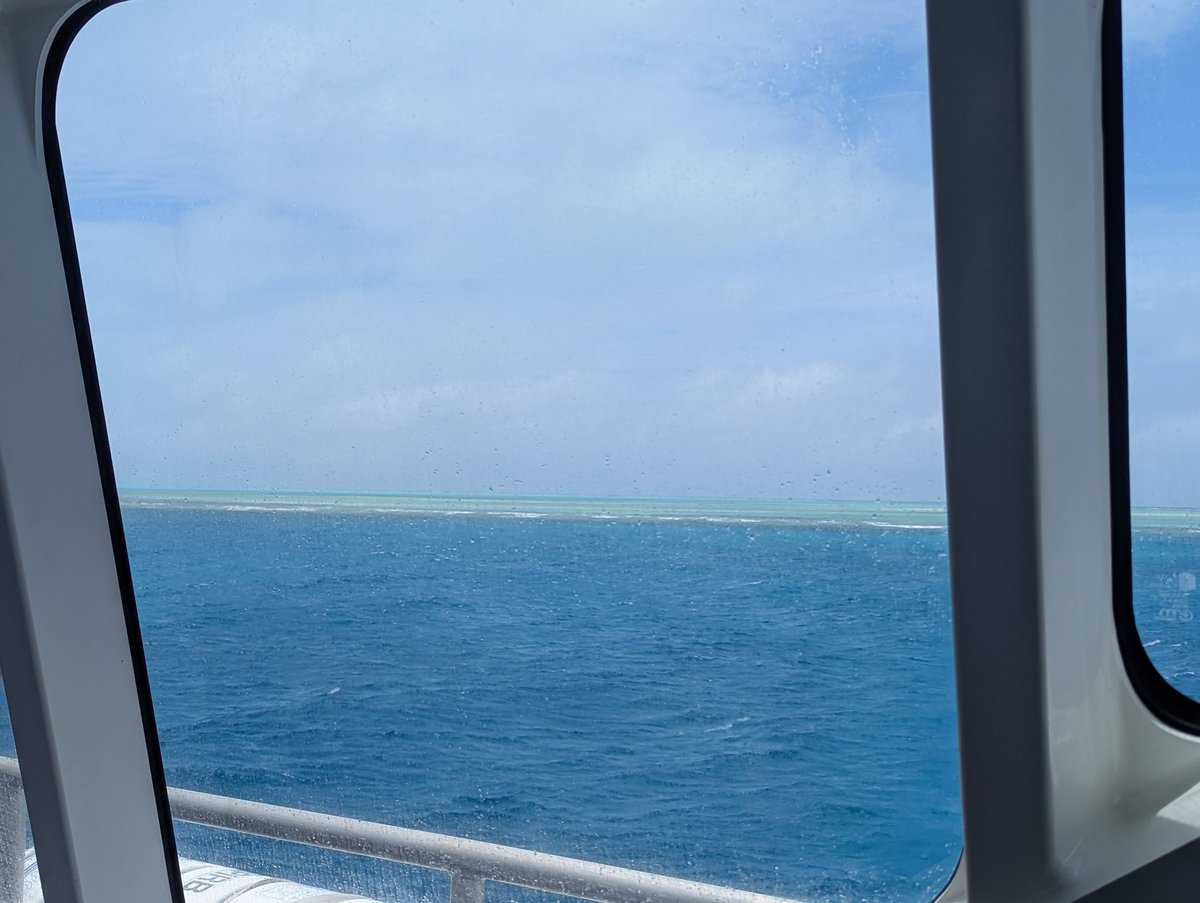 Ferry to Queensland's Reef Paradise, January