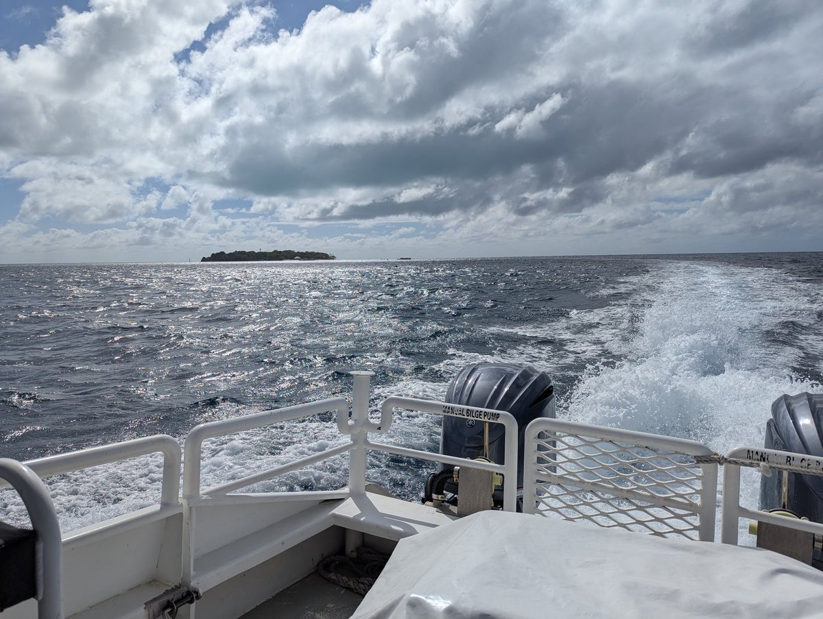 Ferry to Heron Island, Queensland