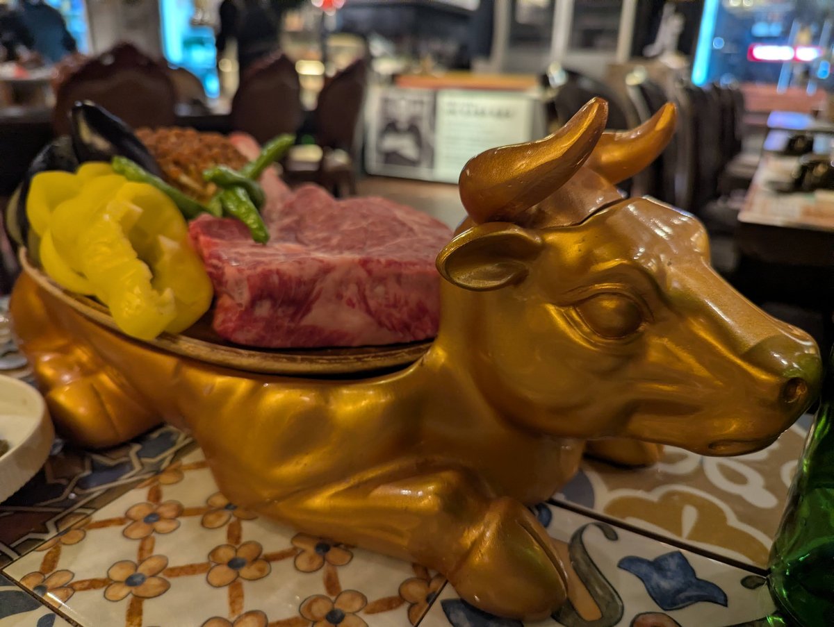 Korean BBQ in February — Golden Cow Service