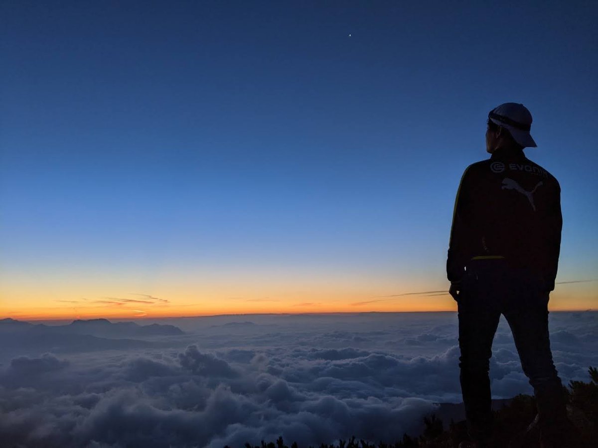 Above the Clouds at Dawn, Toyama Alps